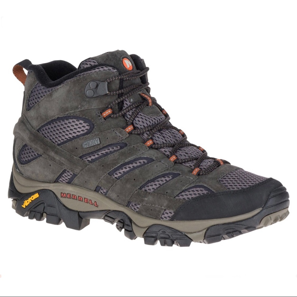 Moab 2 Mid Waterproof Hiking Boots, Size 9
